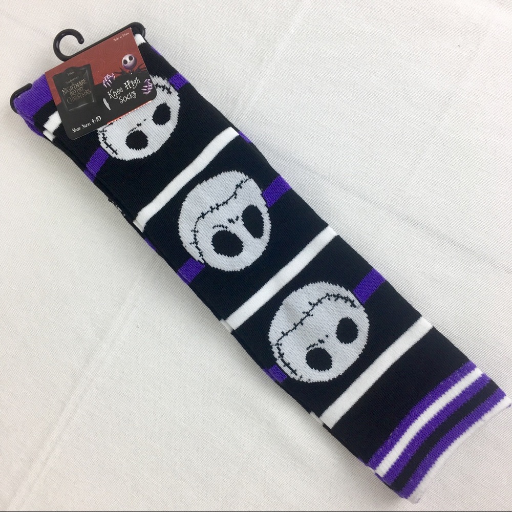 Disney Nightmare Before Christmas knee high socks